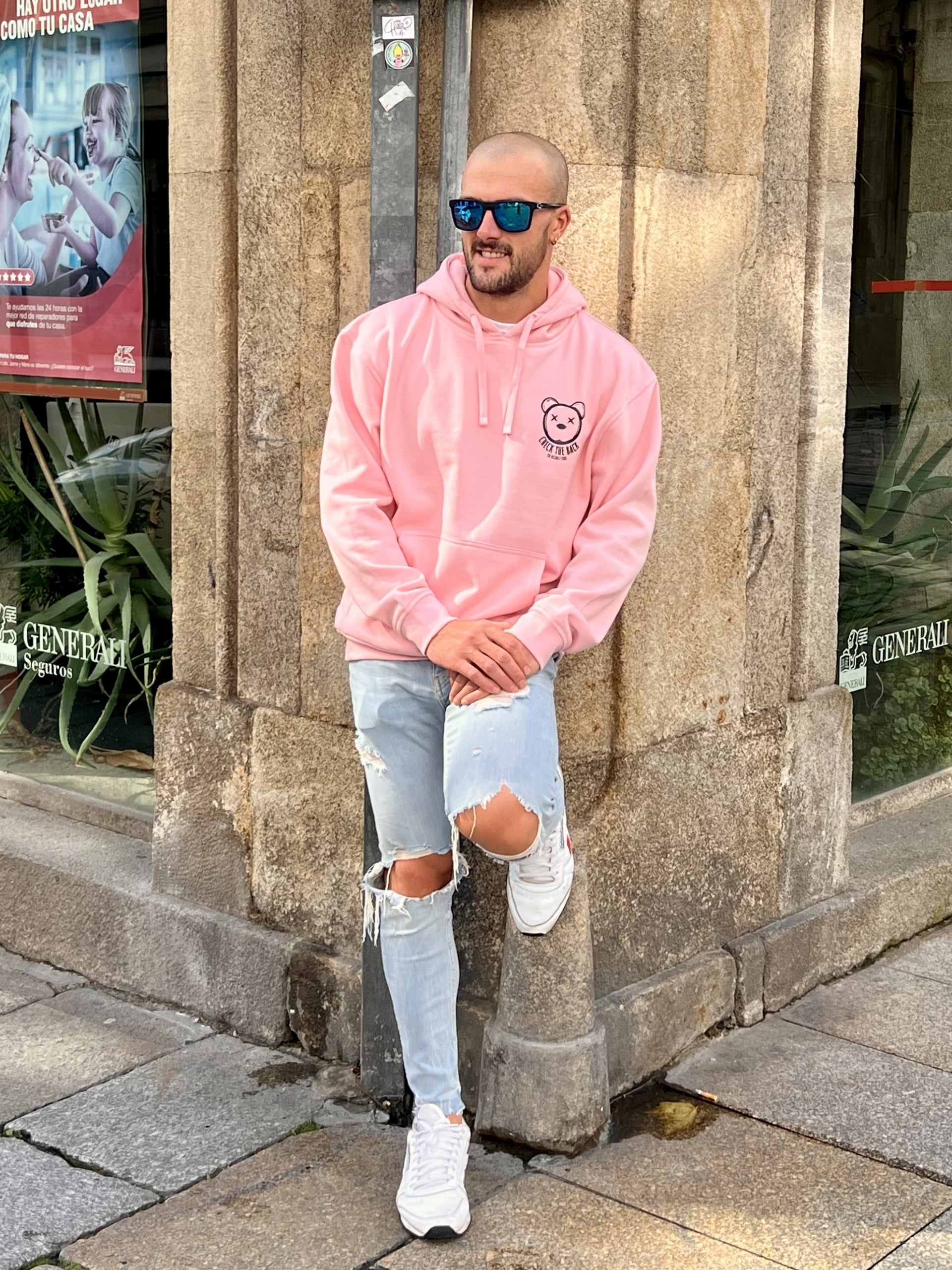 PREVENTA GUMMYSUDADERA GUMMY CLASICO ROSA