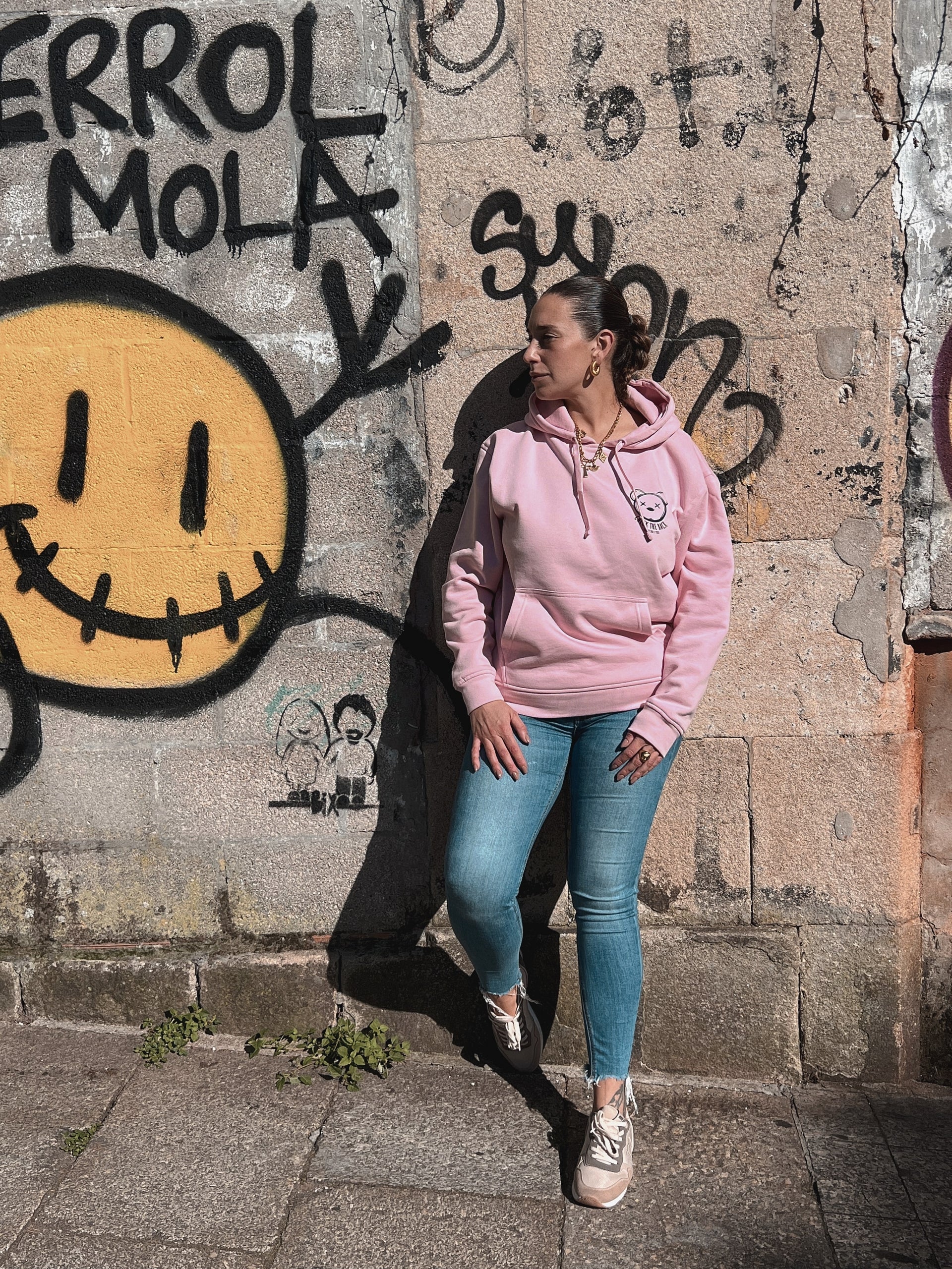 PREVENTA GUMMYSUDADERA GUMMY CLASICO ROSA