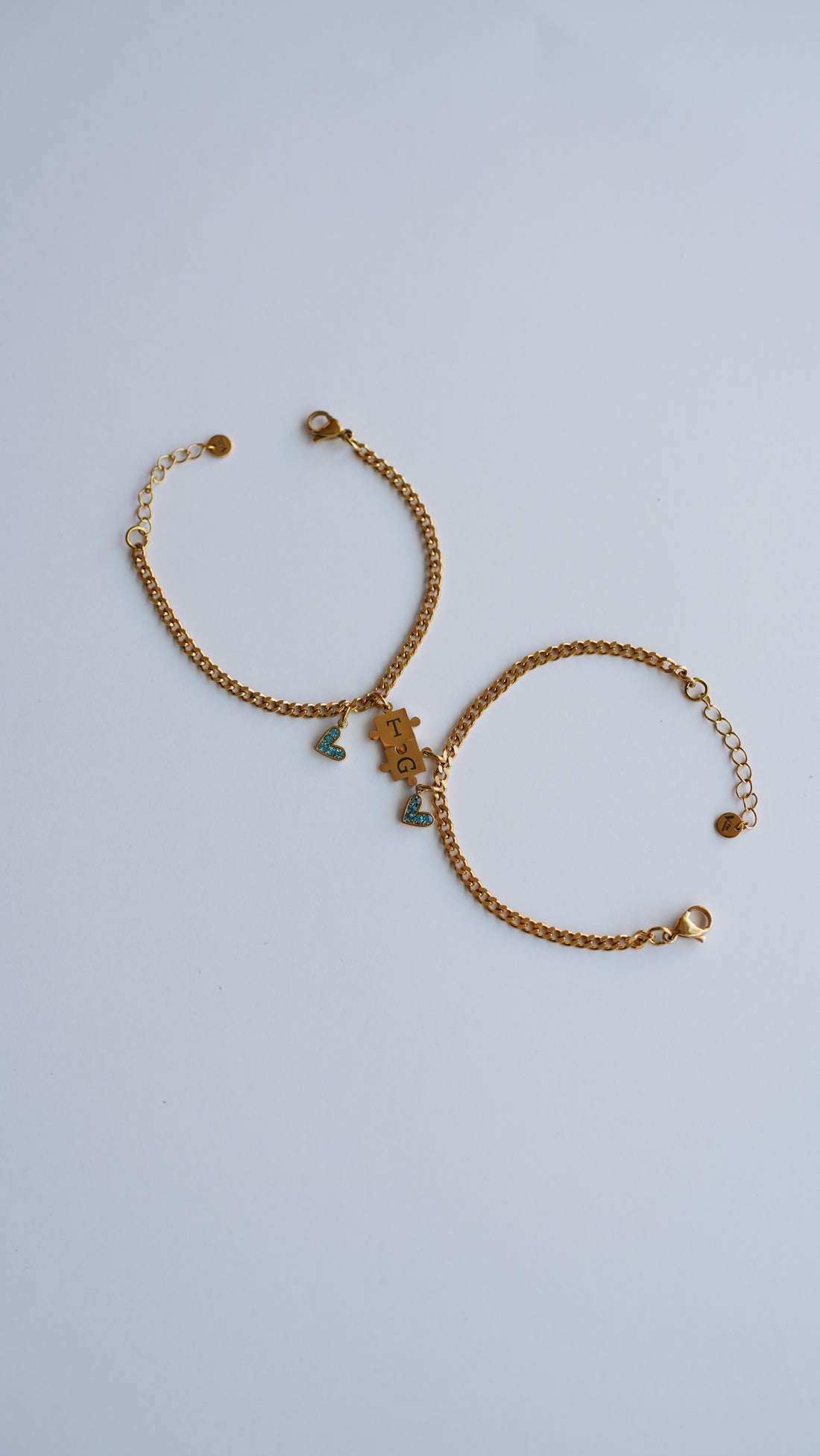JUEGO DE DOS PULSERAS PUZZLE