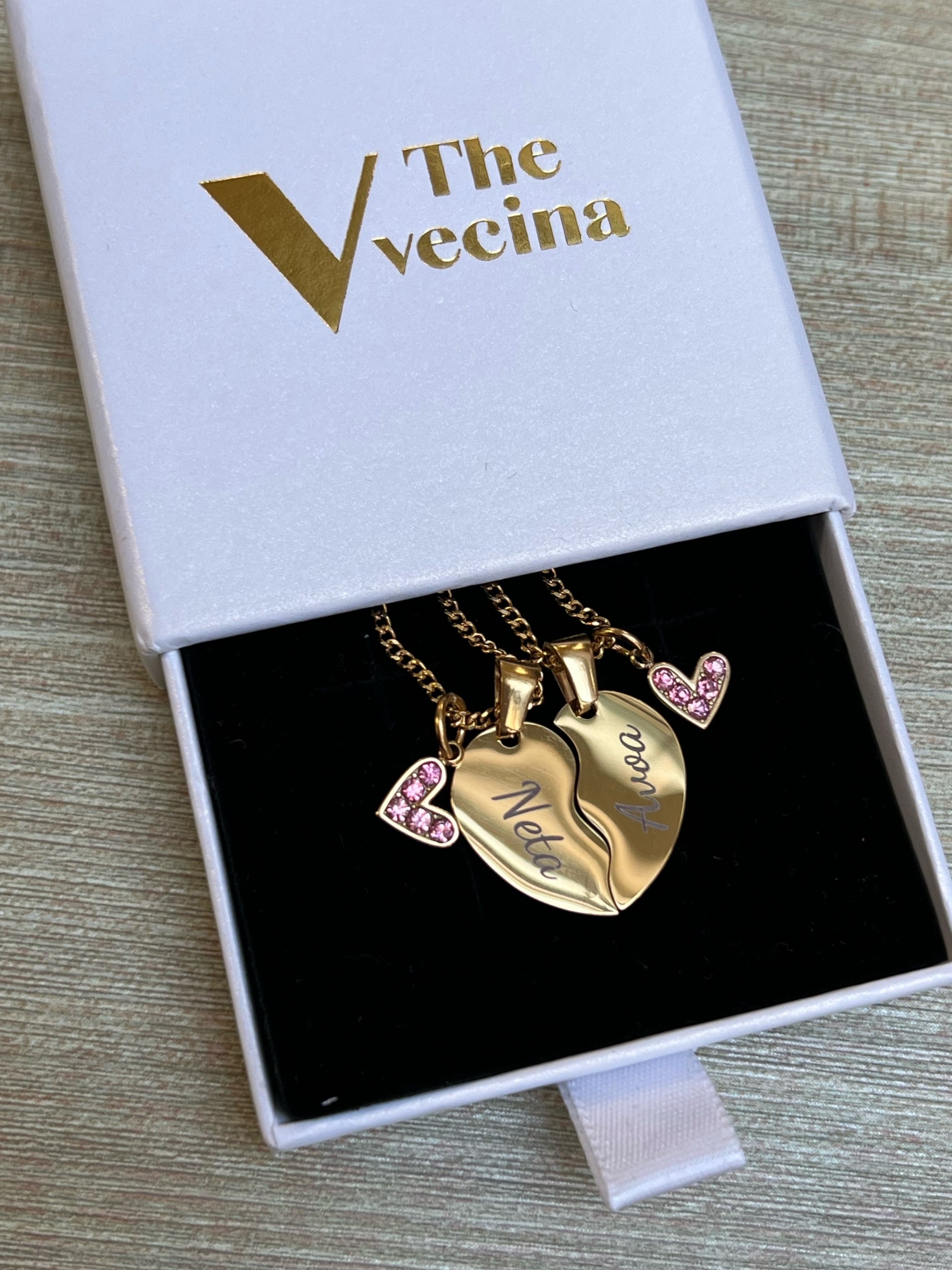 JUEGO DE DOS COLLARES ETERNO