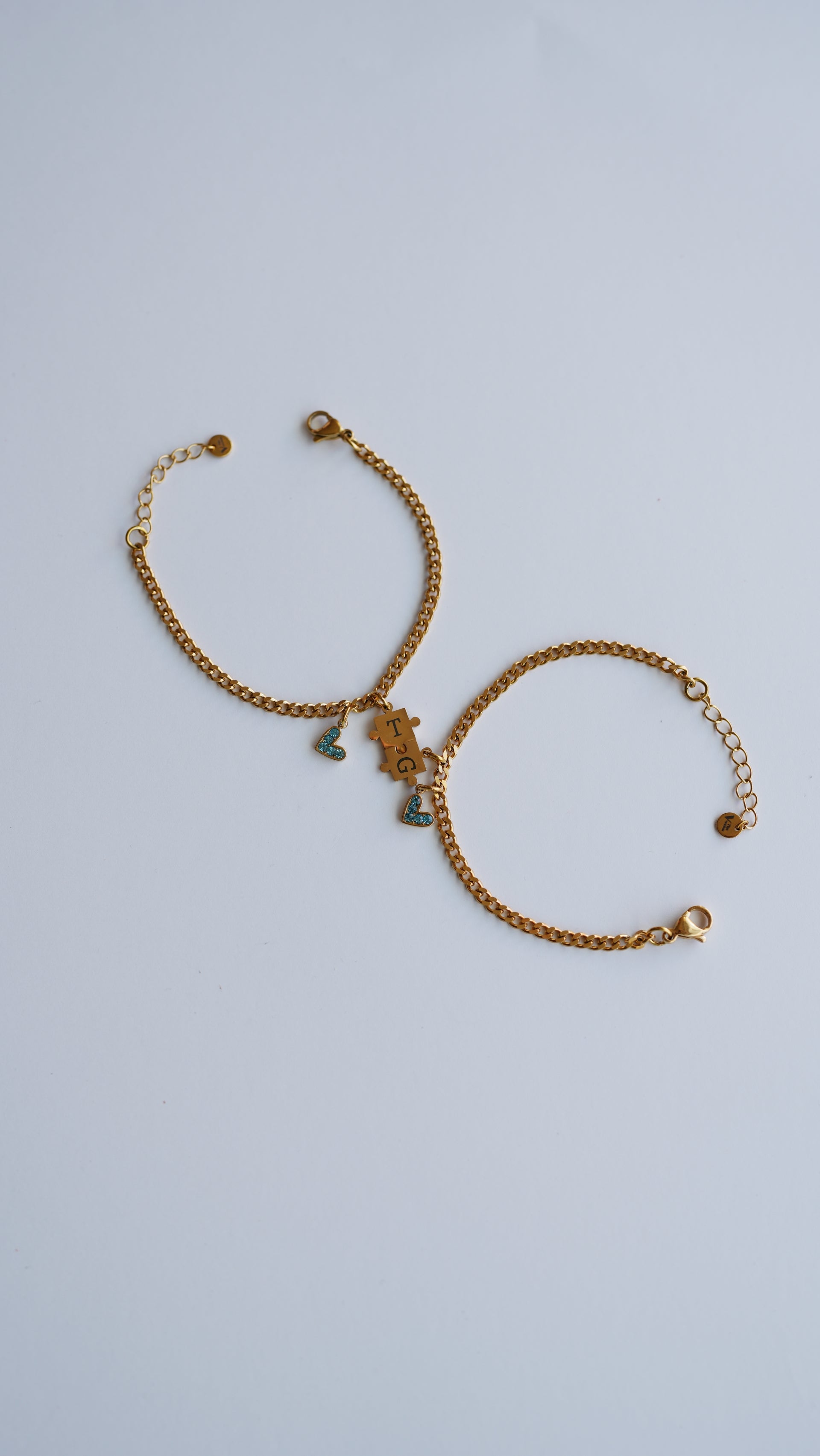 JUEGO DE DOS PULSERAS PUZZLE
