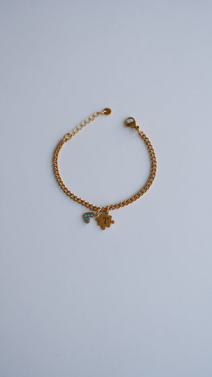 JUEGO DE DOS PULSERAS PUZZLE