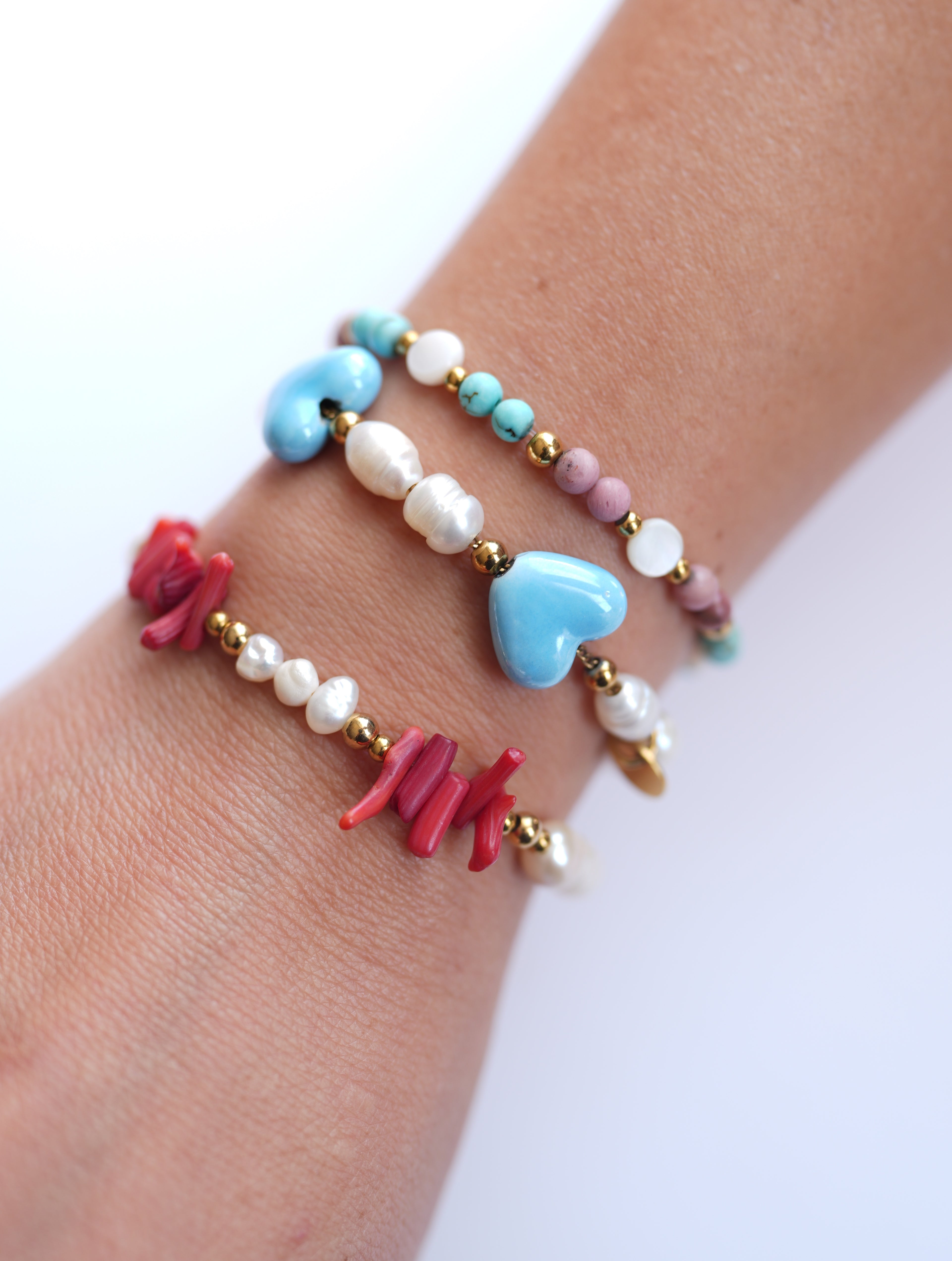 PULSERA CORAL