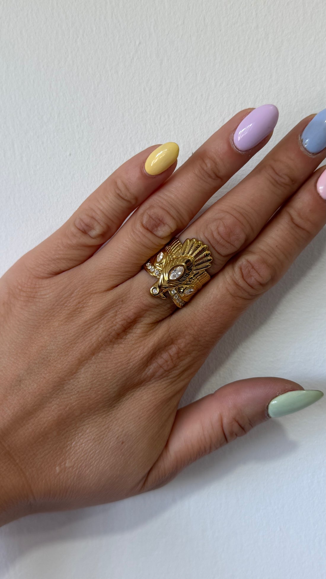 ANILLO AGUILA AJUSTABLE