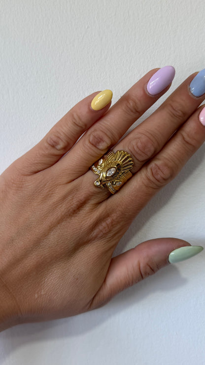 ANILLO AGUILA AJUSTABLE
